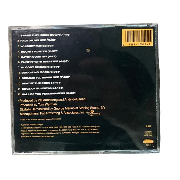 1990 Molly Hatchet  "Greatest Hits" Music CD - Picture 2 of 4